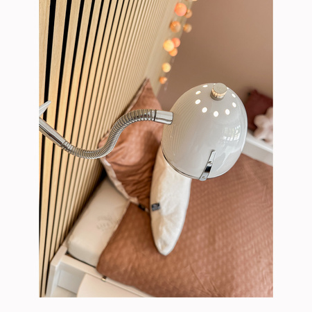 LIFETIME Kidsrooms Children's clip lamp, white