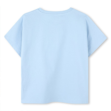 KENZO Kids Children's T-shirt with Tiger print, light blue