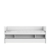 LIFETIME Kidsrooms Breeze Cabin Bed incl. Storage and Bed Drawer 90x200 cm, white