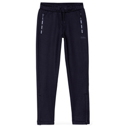 BOSS Kids Boys black tracksuit pants