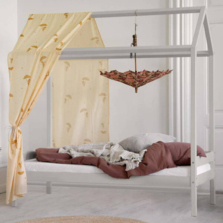  HOPPEKIDS  ECO Comfort Łóżko dziecięce domek 70x160 cm szare