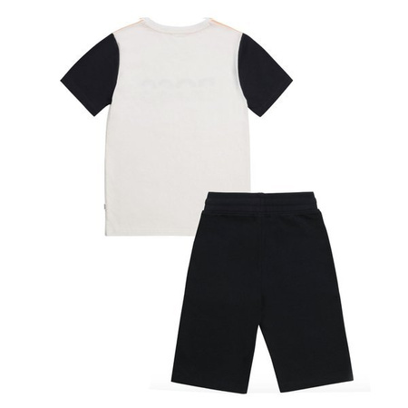 BOSS KIDS T-shirt chłopięcy z krótkim rękawem i spodenki