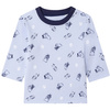 TIMBERLAND T-shirt niemowlęcy dla chłopca z długim rękawem z nadrukiem