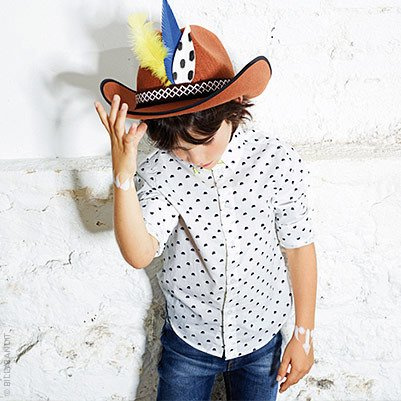 BILLYBANDIT Koszula chłopięca z nadrukiem