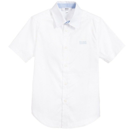 BOSS KIDS Boys white shirt