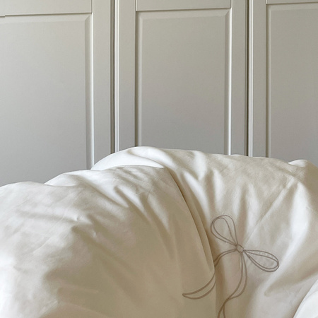 We Are Bitte Organic Baby Bedding Bow 70x100/40x45 cm