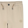 BOSS Kids Spodnie chłopięce z materiału piaskowe