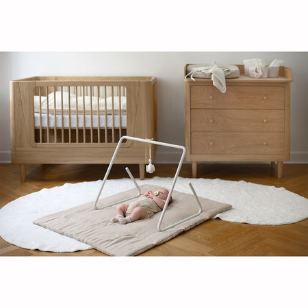 We Are Bitte Nature children's chest of drawers with three drawers, oak