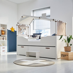 OLIVER FURNITURE Łóżeczko dziecięce Seaside Lille bez tapczanika junior