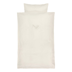 We Are Bitte Organic Baby Bedding Whale 70x100/40x45 cm