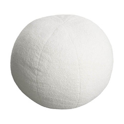 LIFETIME Kidsrooms Kid's round pouf Teddy Cream