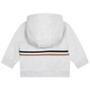 BOSS KIDS Baby boys light grey 2-piece organic cotton tracksuit
