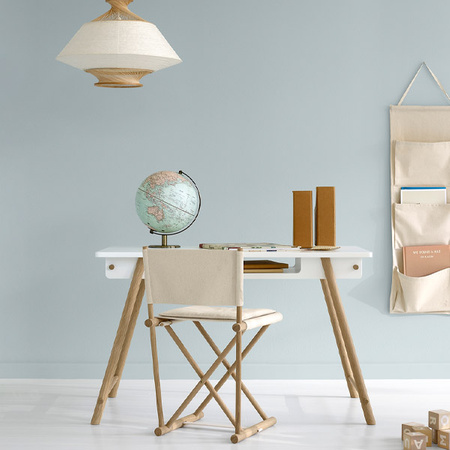 OLIVER FURNITURE CAMP Дитячий письмовий стіл у білому/дубовому кольорі