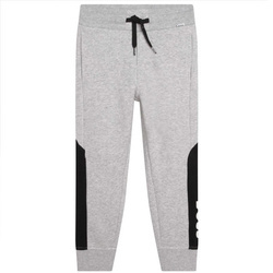 BOSS Kids Boys grey tracksuit pants