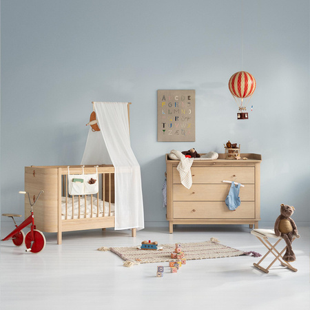 OLIVER FURNITURE Пеленальний столик для дитячого комода, дуб