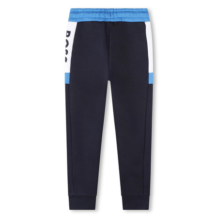 BOSS Kids Boys navy tracksuit pants