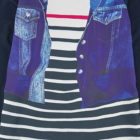 JUNIOR GAULTIER Sukienka z nadrukiem