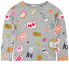 THE MARC JACOBS T-shirt dziewczęcy z nadrukiem