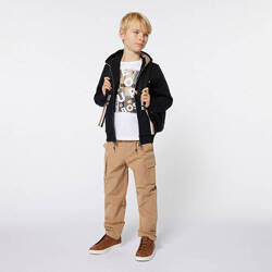 BOSS Kids Boys coffee tchino pants with pockets