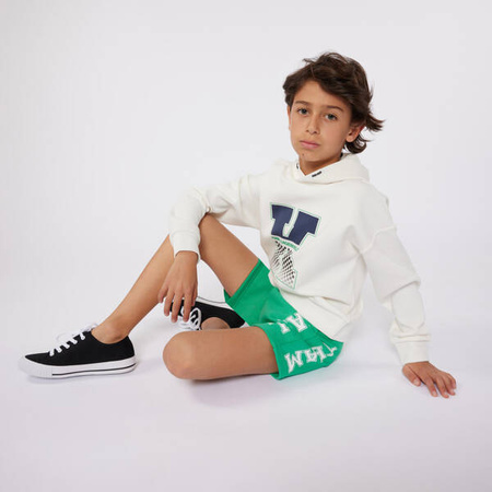 KARL LAGERFELD Boys hooded sweatshirt with logo print