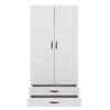 LIFETIME Kidsrooms Wardrobe with shelves, clothes rail and drawers, 150 cm