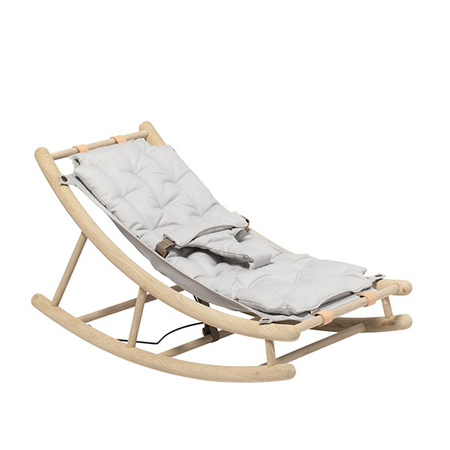OLIVER FURNITURE Bujak dziecięcy Wood baby & Toddler Rocker oak/grey