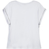 DKNY T-shirt dziewczecy z krótkim rękawem biały