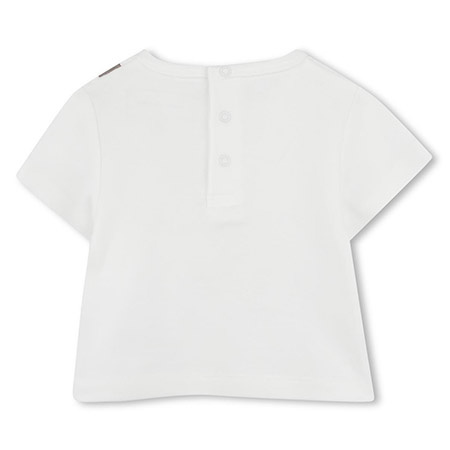 The Marc Jacobs Baby Boys pale blue and white shorts set