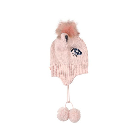 BILLIEBLUSH Girls Unicorn Beanie in pink
