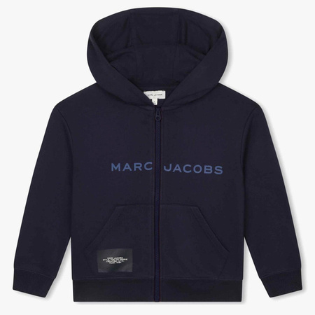 THE MARC JACOBS Boys hooded velour zip-up top
