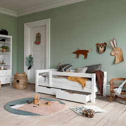 Hoppekids ECO Luxury toddler bed with 3/4 bed rail 70x160 cm