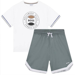 BOSS KIDS Футболка з коротким рукавом і бермуди для хлопчика