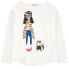 LITTLE MARC JACOBS T-shirt dziewczęcy