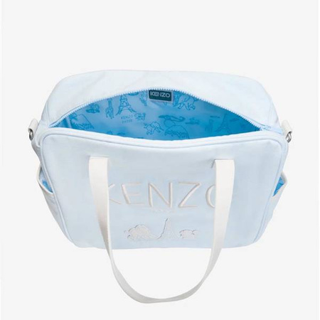 KENZO Kids Baby girls changing bad in pale blue