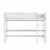 LIFETIME Kidsrooms High Sleeper Bed with Ladder 152 cm, white