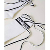 TWINSET Girls jacquard logo and ribbon socks