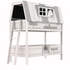 LIFETIME Kidsrooms Bunk Bed with Ladder 90x200 cm My Hangout, white