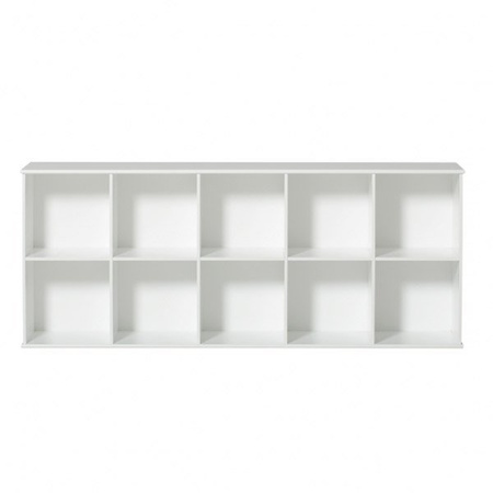 OLIVER FURNITURE WOOD BOXES 3 PCS, white/oak