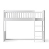  OLIVER FURNITURE Łóżko dziecięce Seaside Lille Low Loft 68x168cm