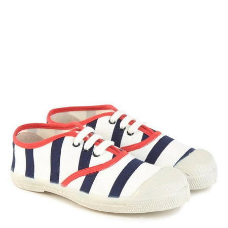 JUNIOR GAULTIER Tenisówki w paski