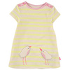 Billieblush Sukienka niemowlęca dla dziewczynki w żółte pasy