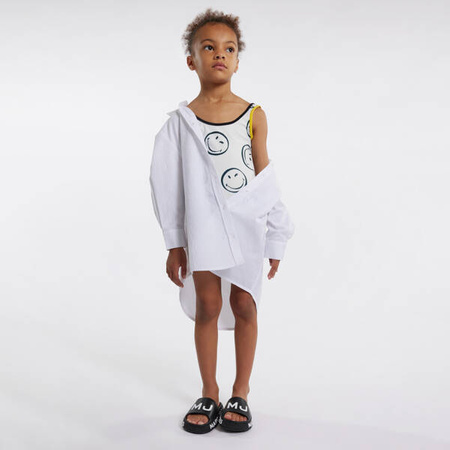 MARC JACOBS Girls ivory smiley faces swimsuit