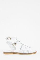 TWINSET Girls sandals in optical white