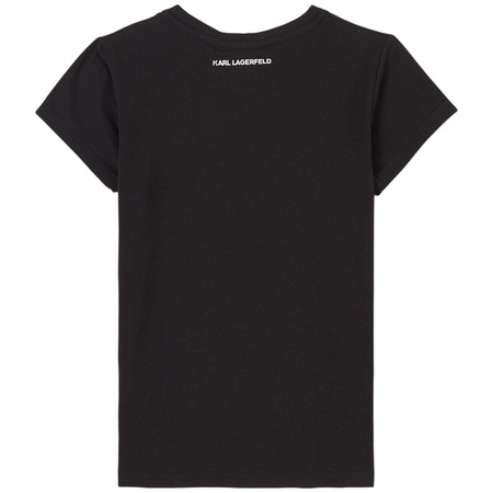 KARL LAGERFELD KIDS Girls short sleeves tee shirt