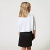 TWINSET Girls boxy top with lace