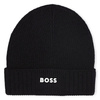BOSS Kids Boys black hat with logo