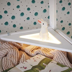 LIFETIME Kidsrooms Дитяча кутова полиця зі світлодіодним освітленням