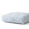 OLIVER FURNITURE FLOOR CUSHION, BLUE STRIPES