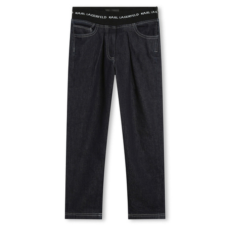 KARL LAGERFELD Kids Girls navy jeans 