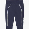 BOSS Kids Boys boys three-piece logo tracksuit in navy